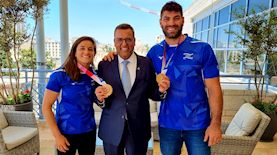 אורי ששון משה ליאון ונלסון לוי, צילום: דוברות עיריית ירושלים